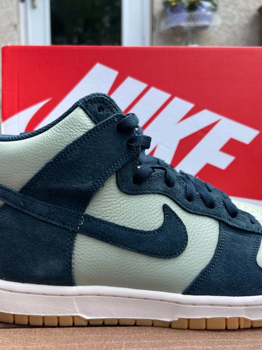 Nike Dunk Mid - Dark Teal & Cream